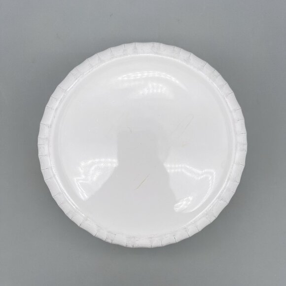 Corning F-5-B 1.6 Liter French White Pyroceram Round Casserole Dish & Pyrex Lid - Picture 4 of 7